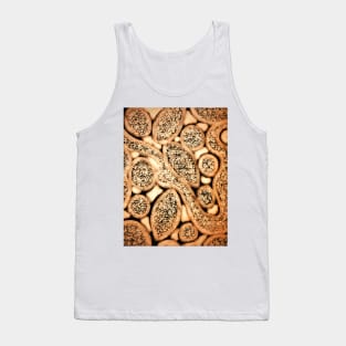 Gold Digital Microbes Tank Top